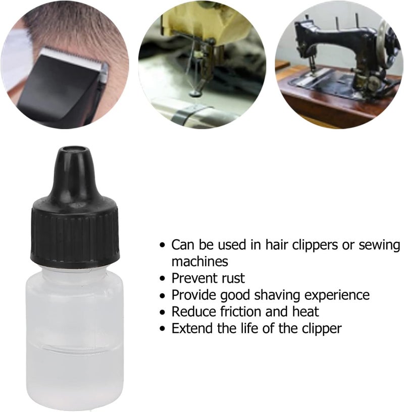 woobles Shaver Lubricant, 10pcs Shaver Maintenance Lubricant Reduce Friction Prevent Rust Trimmer Blades Sewing Machine Repair Oil - Image 2